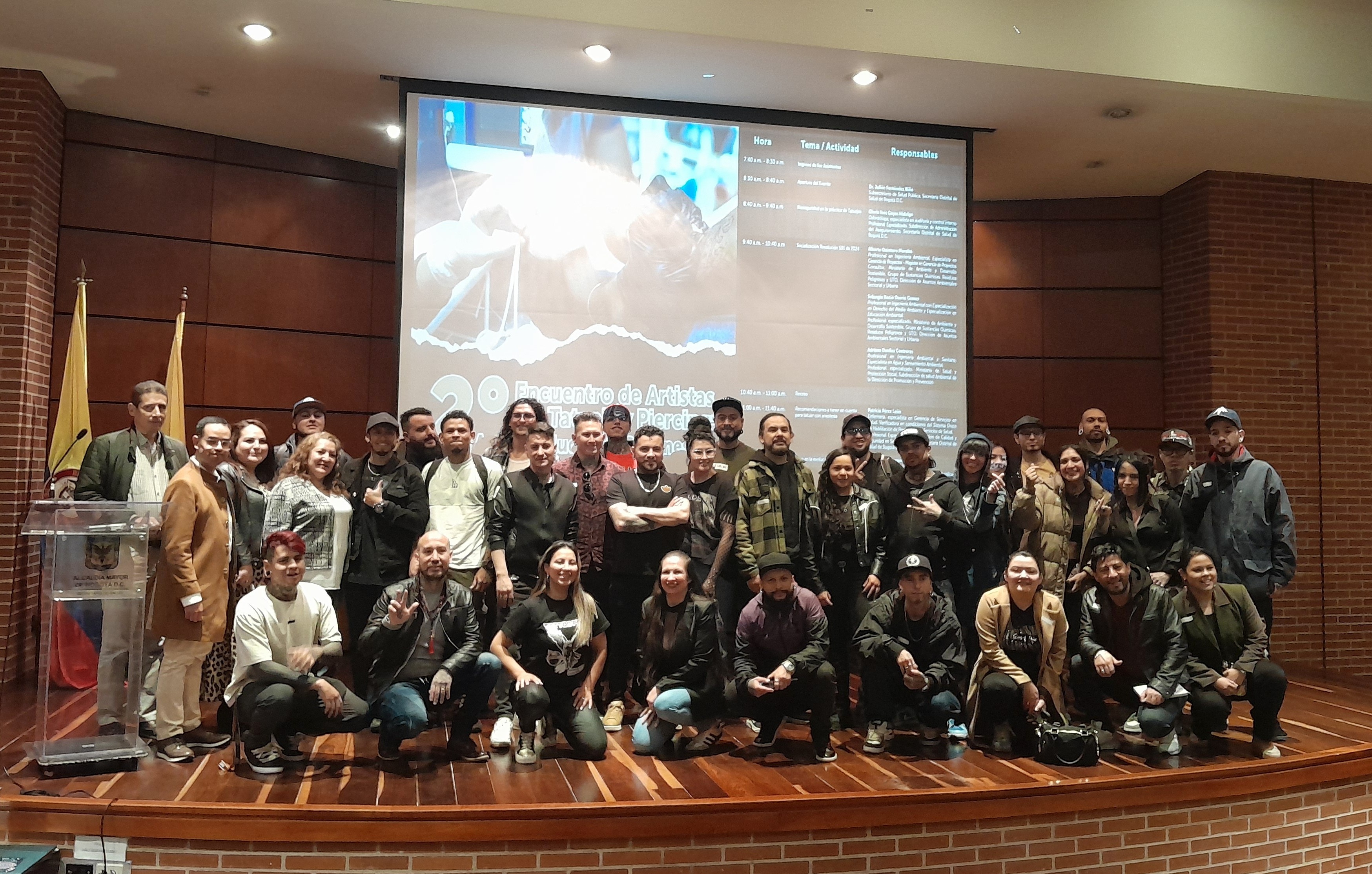2ºEncuentro de Artistas del Tatuaje y Piercing: Arte & Salud = MAS Bienestar, un éxito en Bogotá